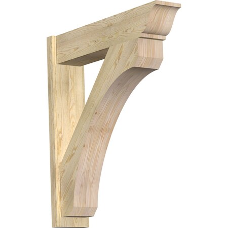 Ekena Millwork Legacy Traditional Rough Sawn Outlooker, Douglas Fir, 8"W x 36"D x 40"H OUT08X36X40LEC01RDF